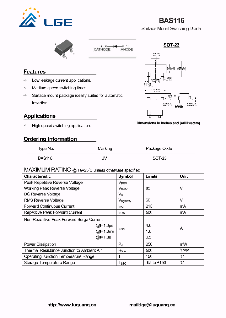 BAS116_4781008.PDF Datasheet