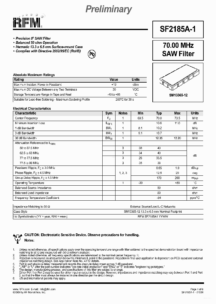 SF2185A-1_4781383.PDF Datasheet