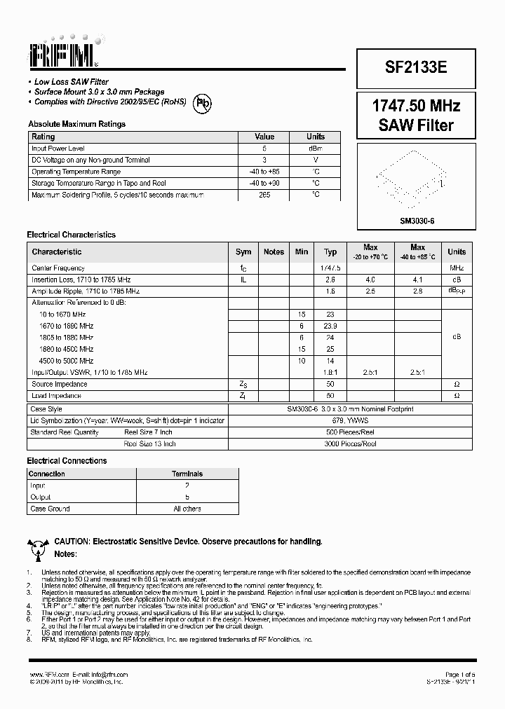 SF2133E_4781486.PDF Datasheet