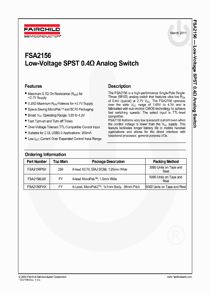 FSA215611_4782607.PDF Datasheet
