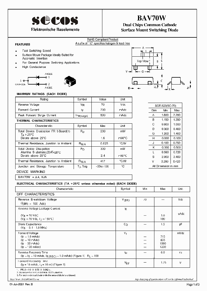BAV70W_4783121.PDF Datasheet
