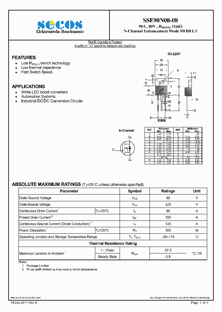 SSE90N08-08_4783688.PDF Datasheet