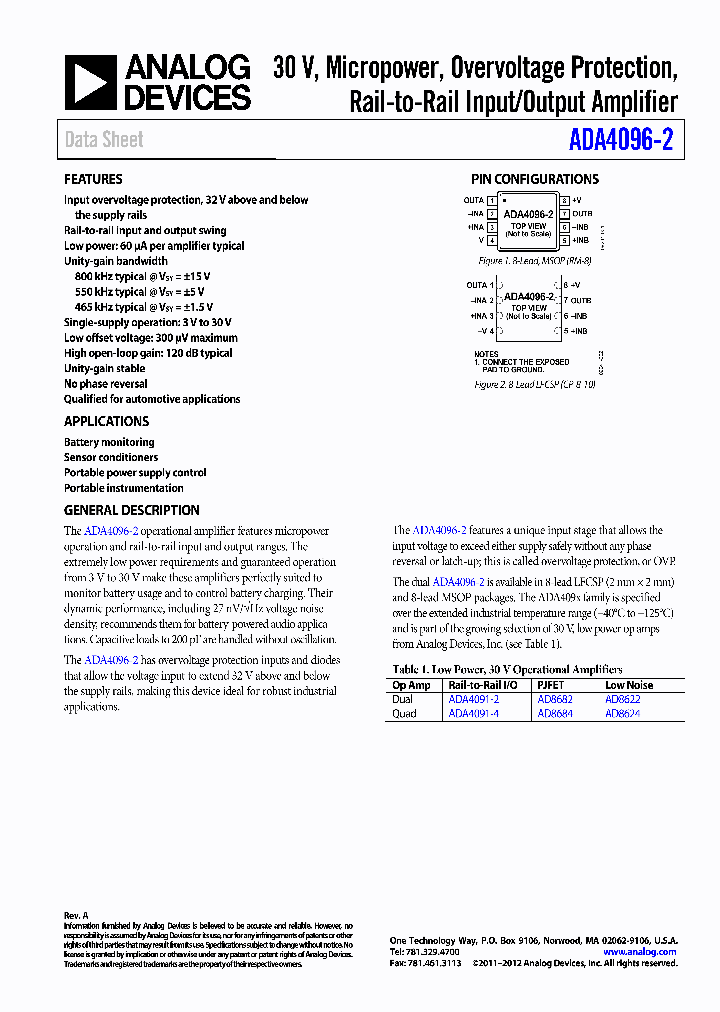 AD8624_4783660.PDF Datasheet