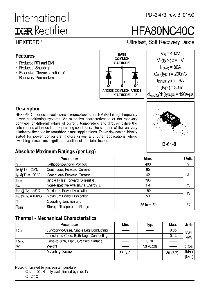 HFA80NC40C_4784040.PDF Datasheet