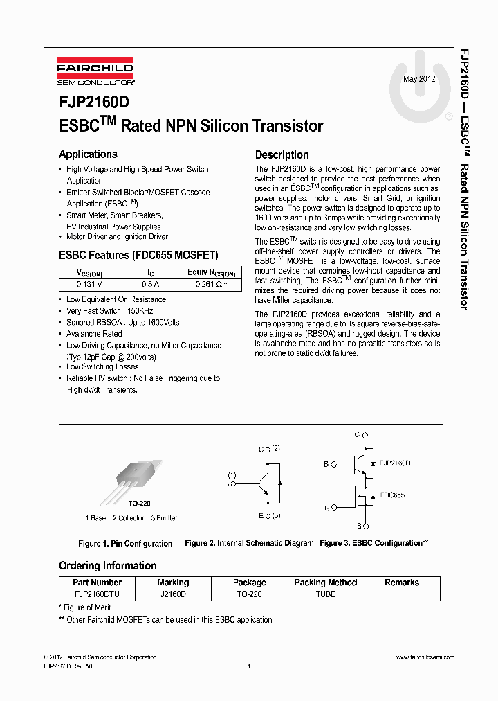 FJP2160D_4784752.PDF Datasheet