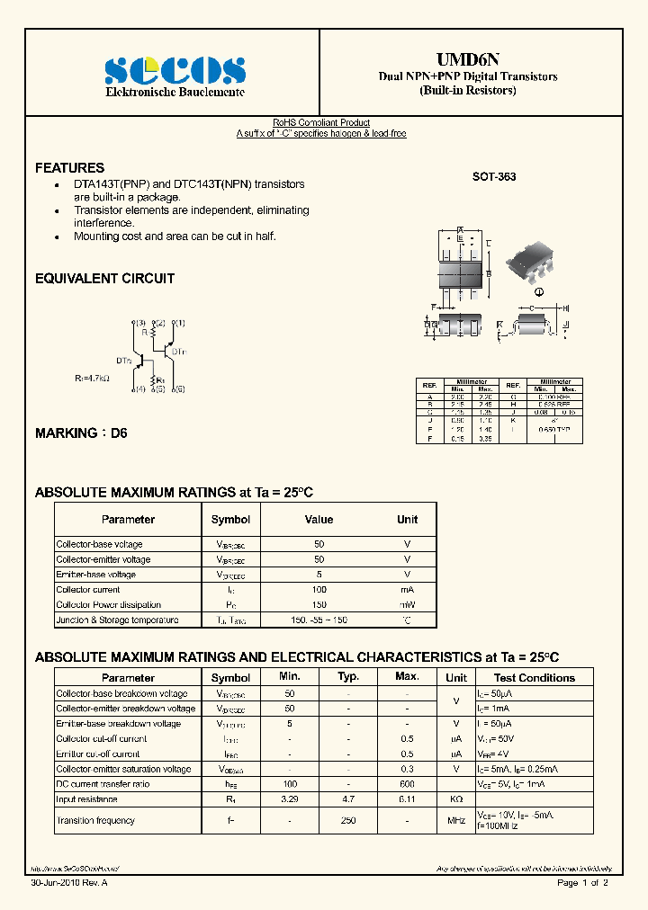 UMD6N_4785420.PDF Datasheet