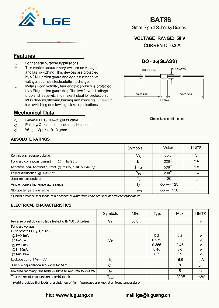 BAT86_4791133.PDF Datasheet