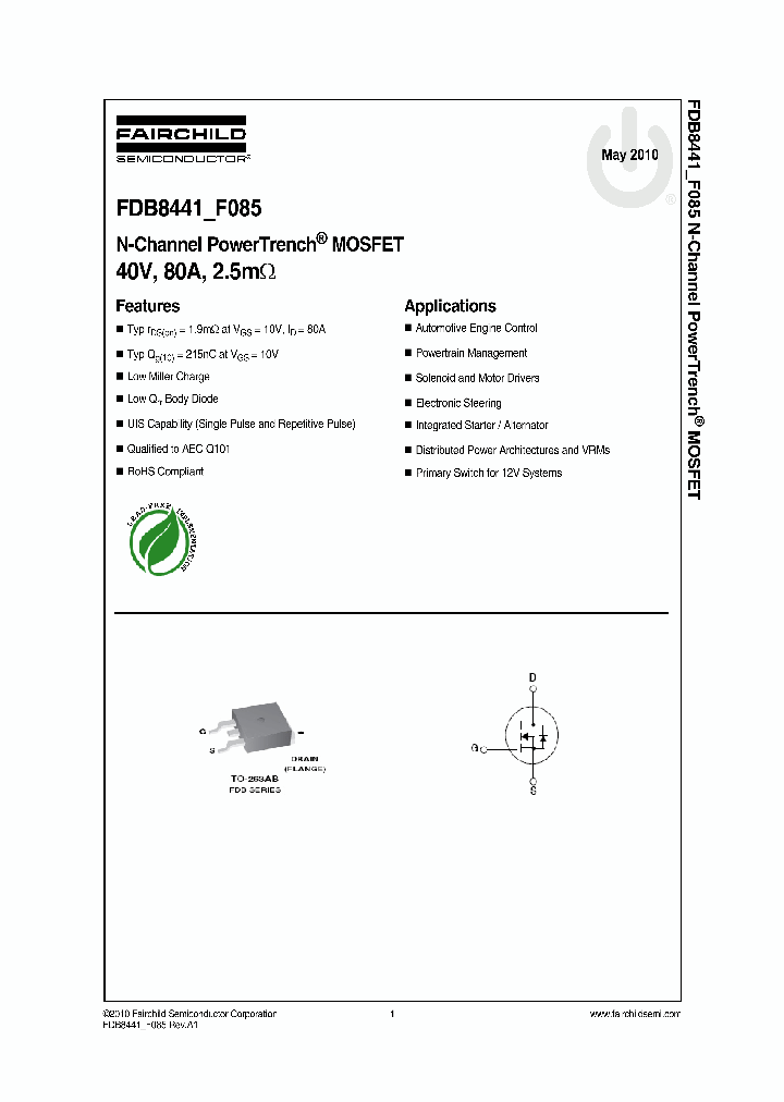 FDB844110_4792537.PDF Datasheet