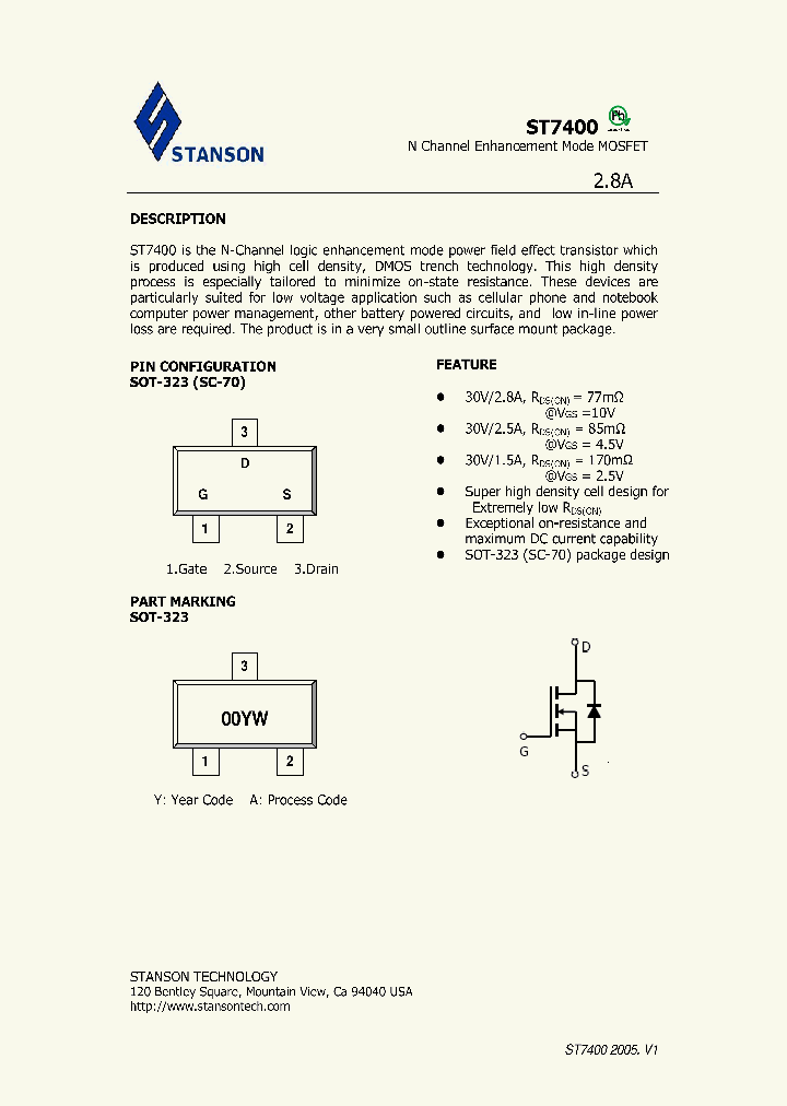 ST7400_4801498.PDF Datasheet