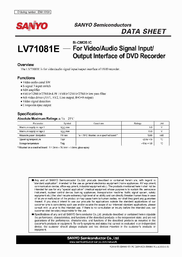 LV71081E_4803903.PDF Datasheet