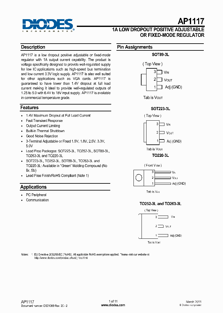 AP1117YG-13_4803838.PDF Datasheet