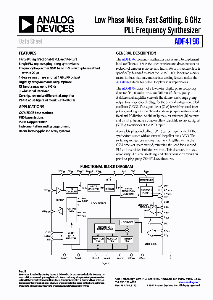 ADF4196BCPZ_4808121.PDF Datasheet