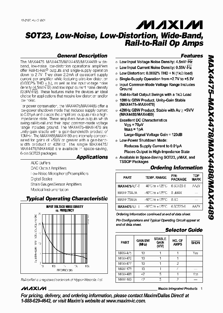 MAX4477ASA_4811089.PDF Datasheet