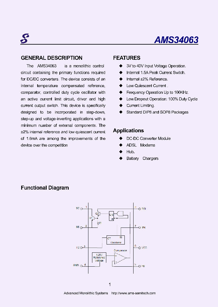 AMS34063_4812638.PDF Datasheet