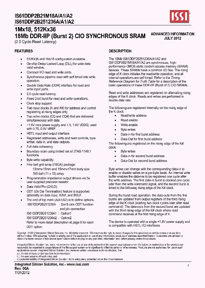 IS61DDP2B21M18AA1A2_4814470.PDF Datasheet
