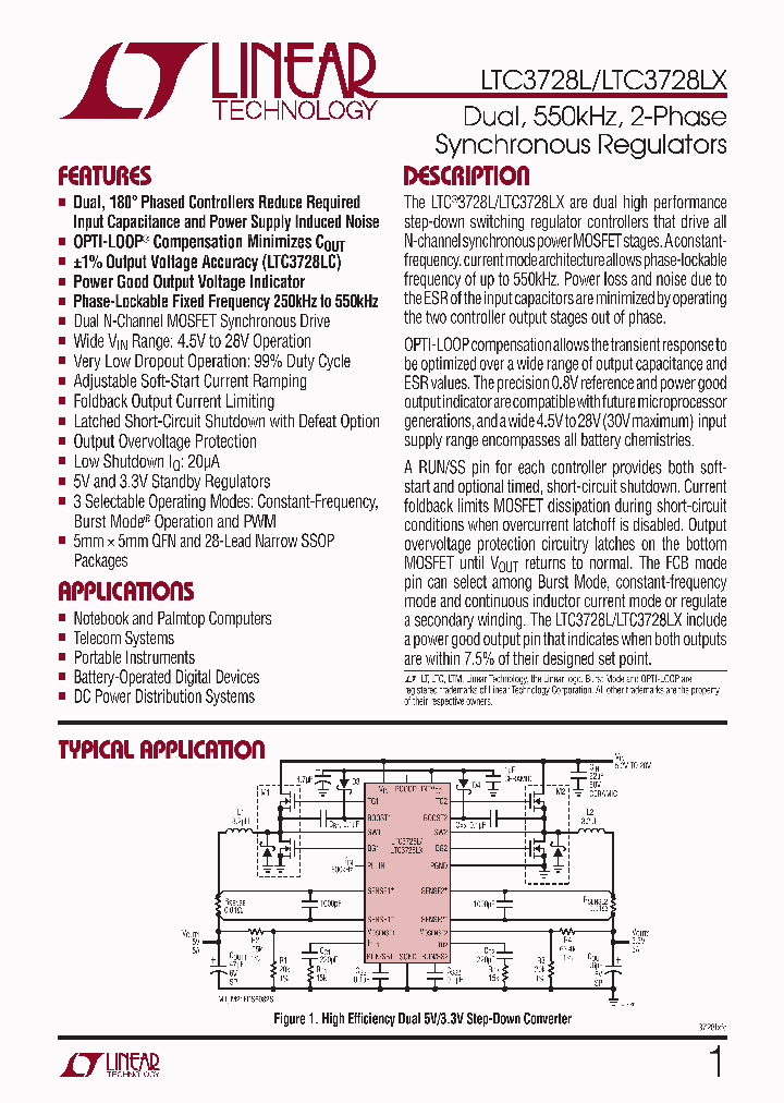 LTC3728LEGNPBF_4814723.PDF Datasheet