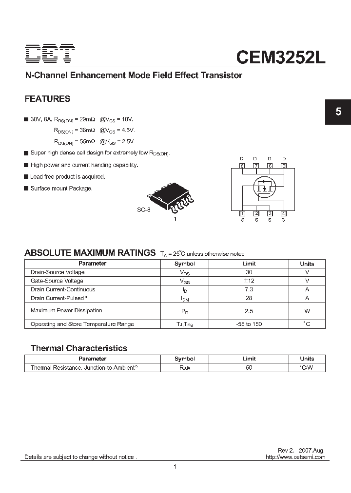 CEM3252L_4815361.PDF Datasheet