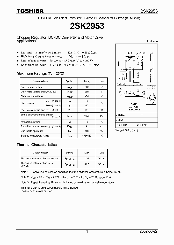 2SK2953_4815865.PDF Datasheet