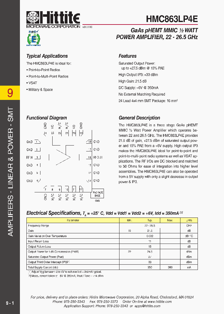 HMC863LP4E_4816514.PDF Datasheet