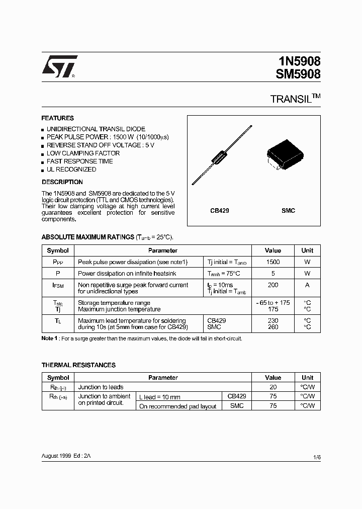 SM5908_4822451.PDF Datasheet
