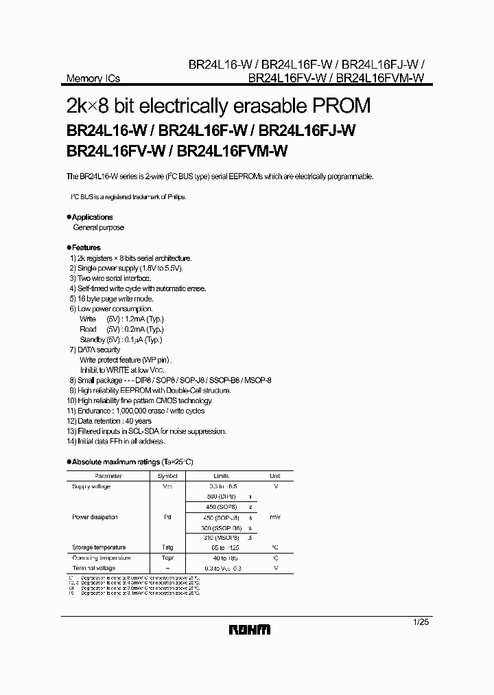BR24L16FVM-W_4822233.PDF Datasheet
