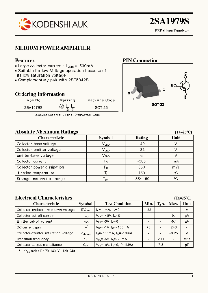 2SA1979S_4823613.PDF Datasheet