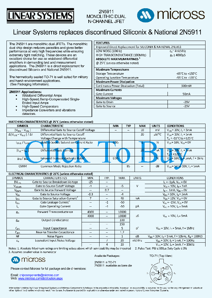2N5911TO-71_4825123.PDF Datasheet