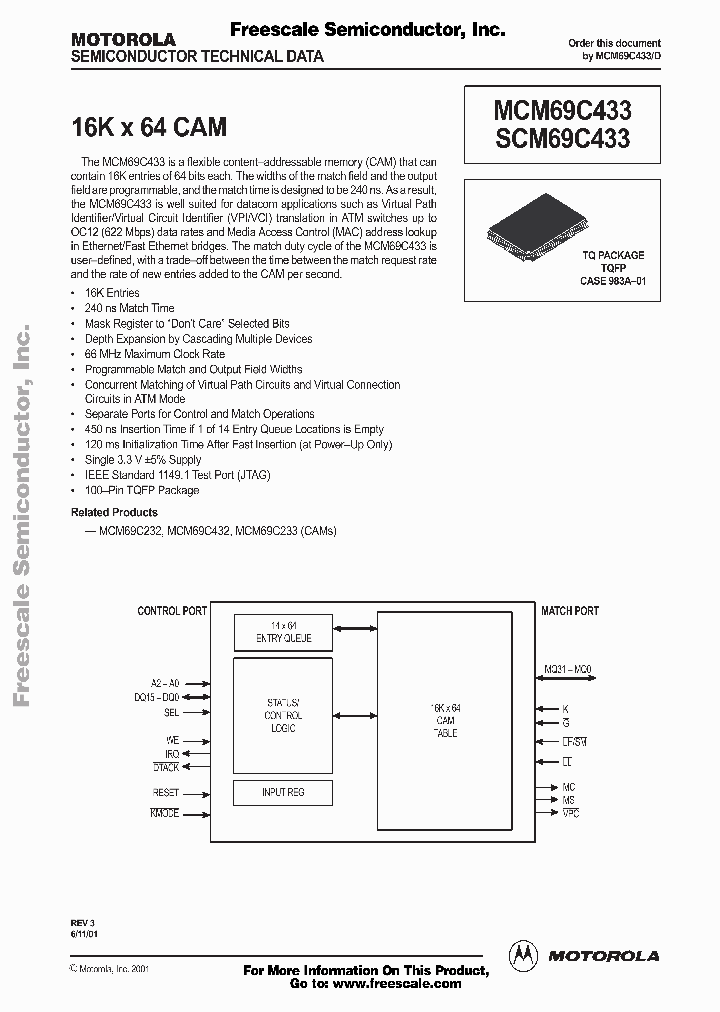 MCM69C433D_4833506.PDF Datasheet