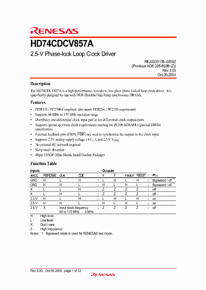HD74CDCV857A_4834175.PDF Datasheet