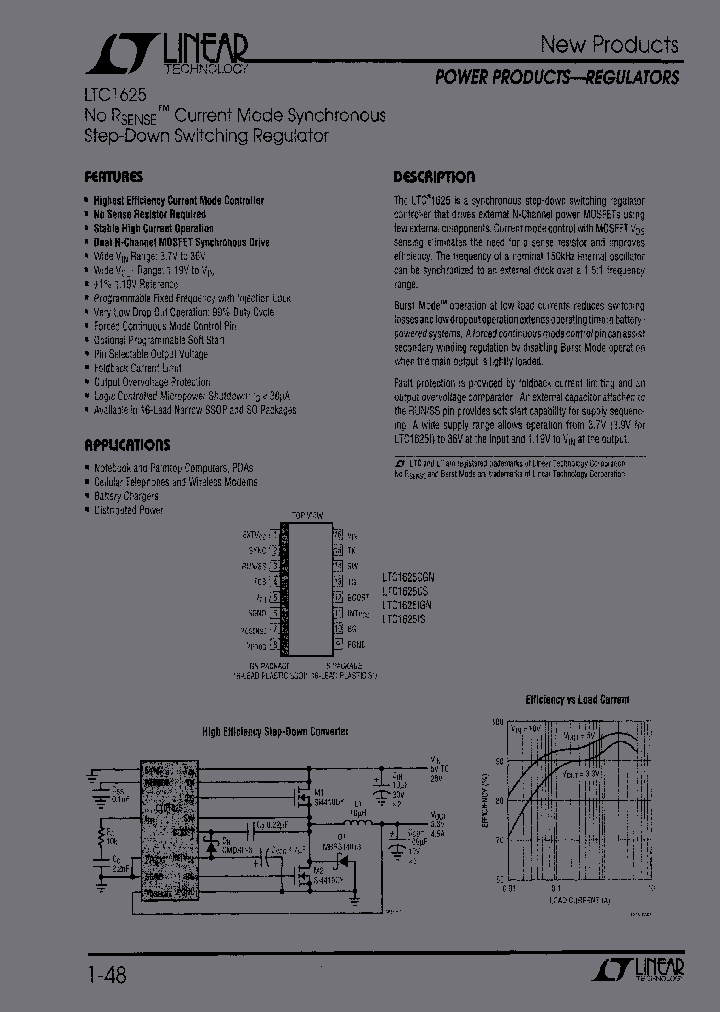 LTC1625IGNPBF_4836599.PDF Datasheet
