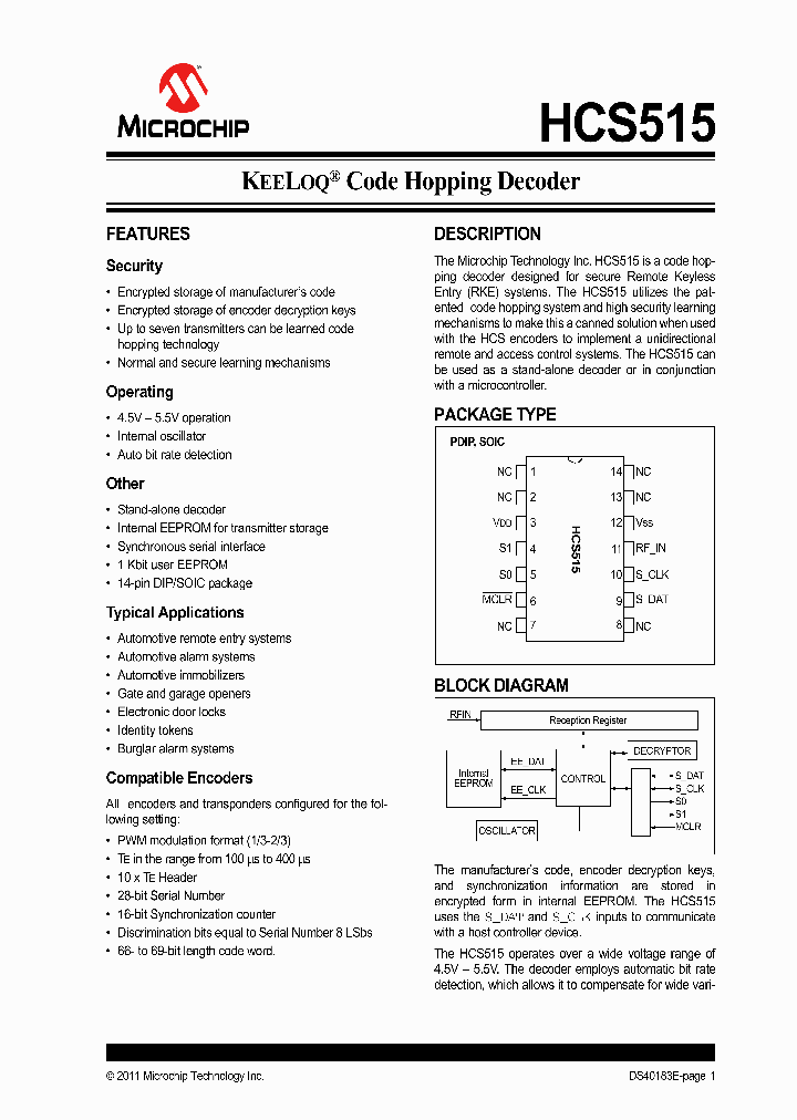 HCS515_4837101.PDF Datasheet