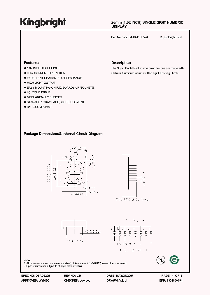 SA10-11SRWA_4839063.PDF Datasheet
