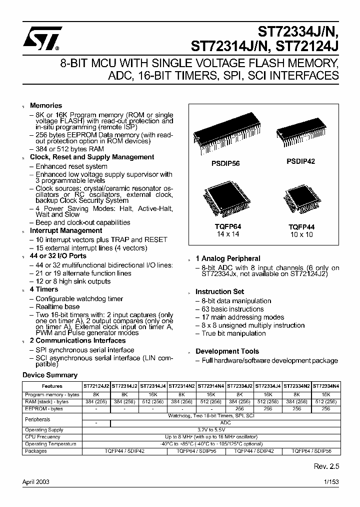 ST72314N4B6_4839408.PDF Datasheet