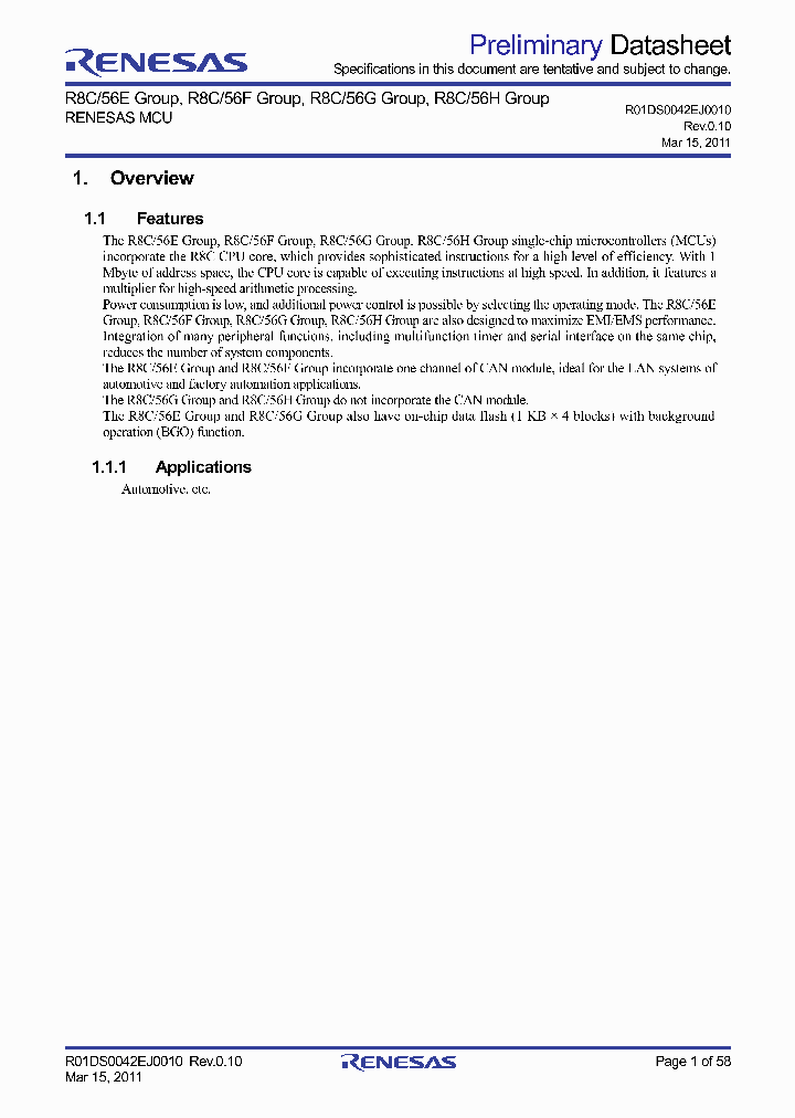 R5F2156CEKFP_4841455.PDF Datasheet