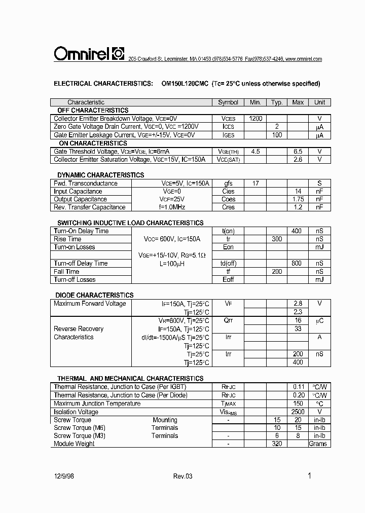 OM150L120CMC_4844517.PDF Datasheet