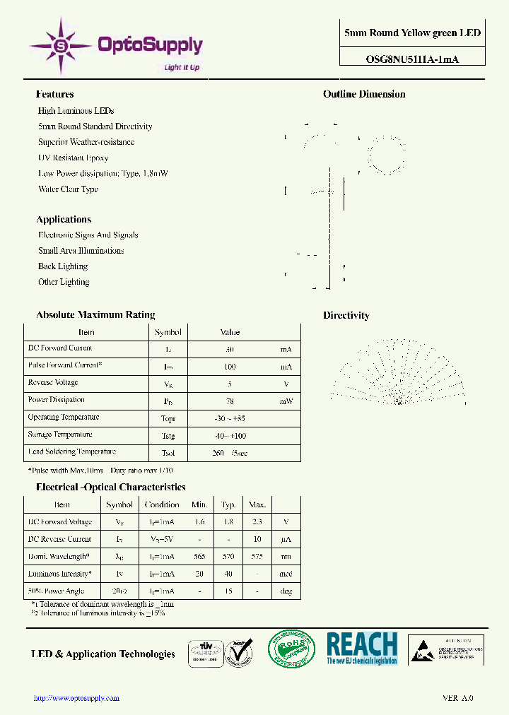 OSG8NU5111A-1MA_4845158.PDF Datasheet
