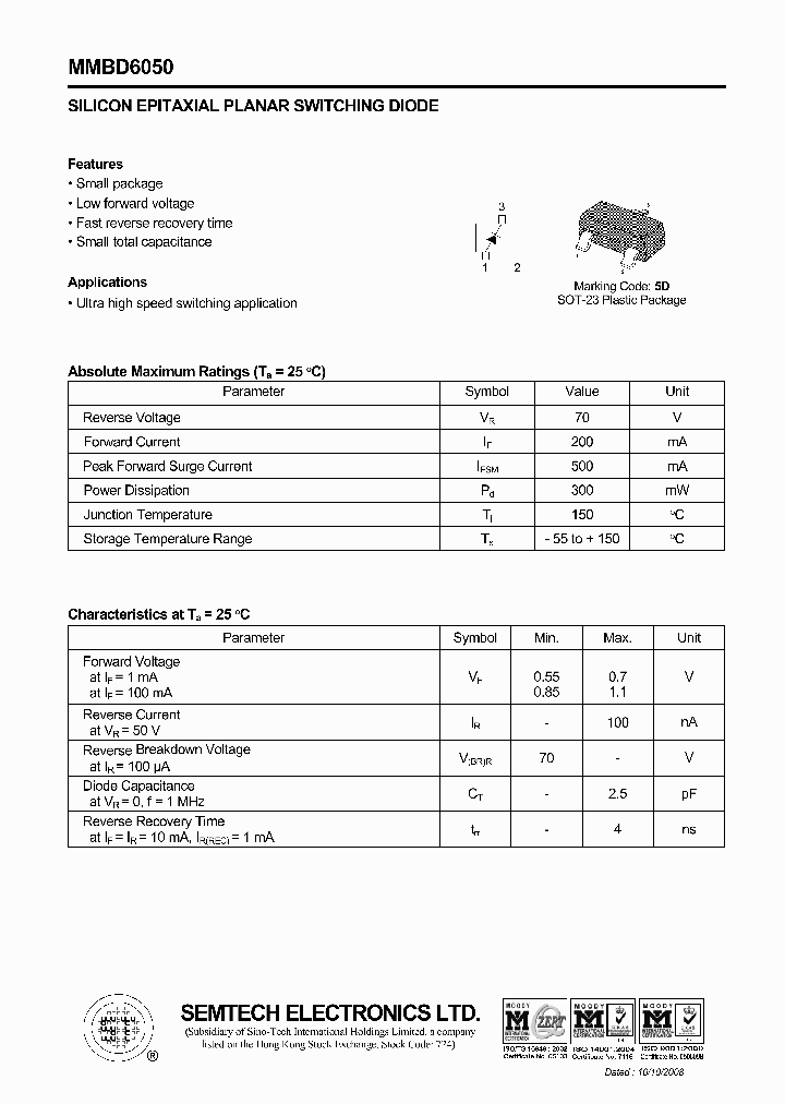 MMBD6050_4845248.PDF Datasheet