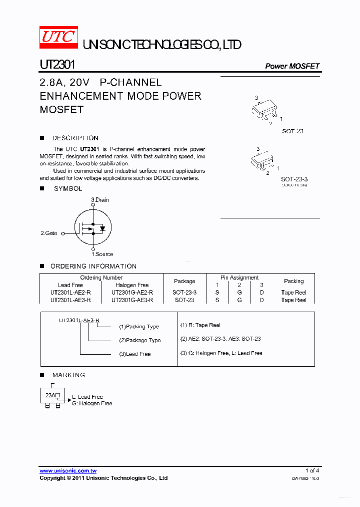 UT2301_4846174.PDF Datasheet