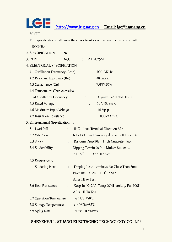 ZTB125M_4846817.PDF Datasheet
