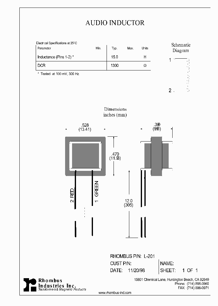 L-201_4847468.PDF Datasheet
