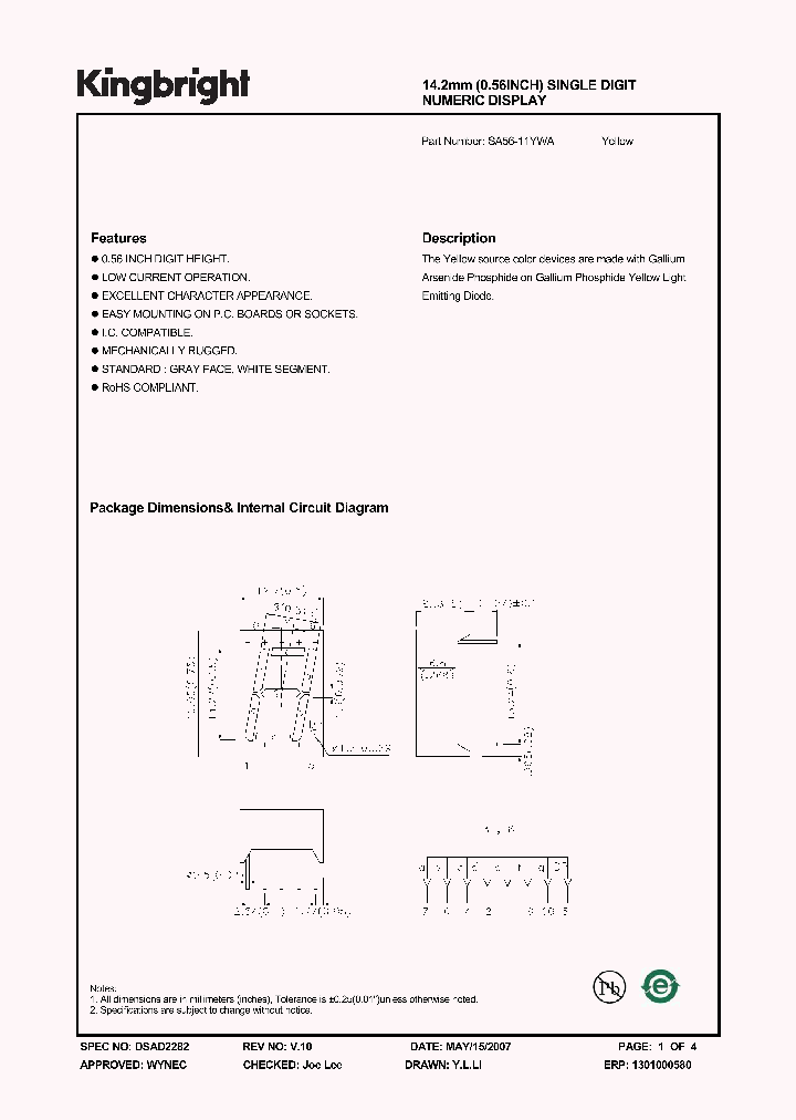 SA56-11YWA_4851280.PDF Datasheet