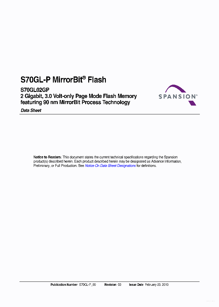 S70GL-P_4851538.PDF Datasheet