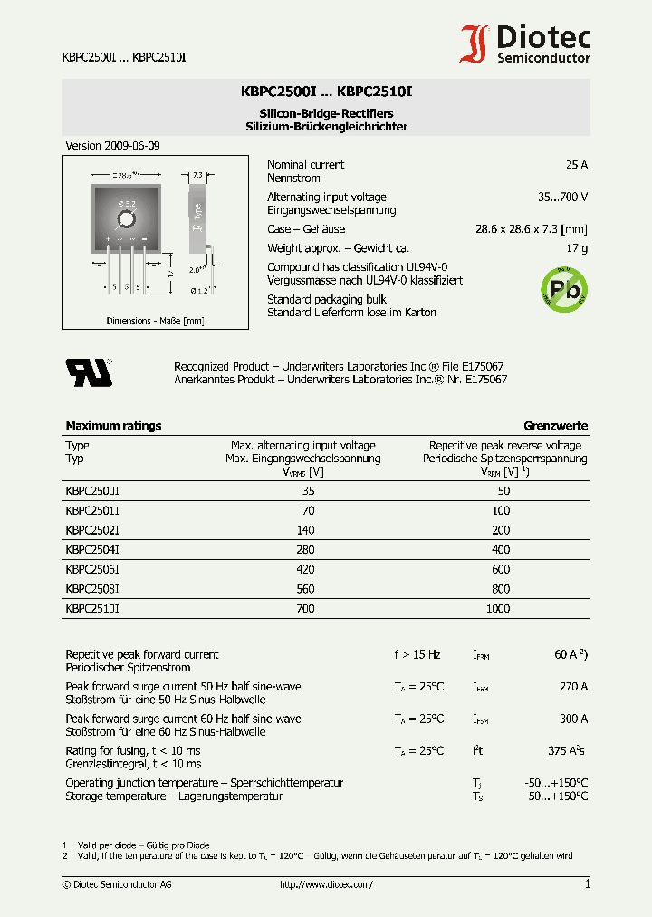 KBPC2500I09_4852522.PDF Datasheet