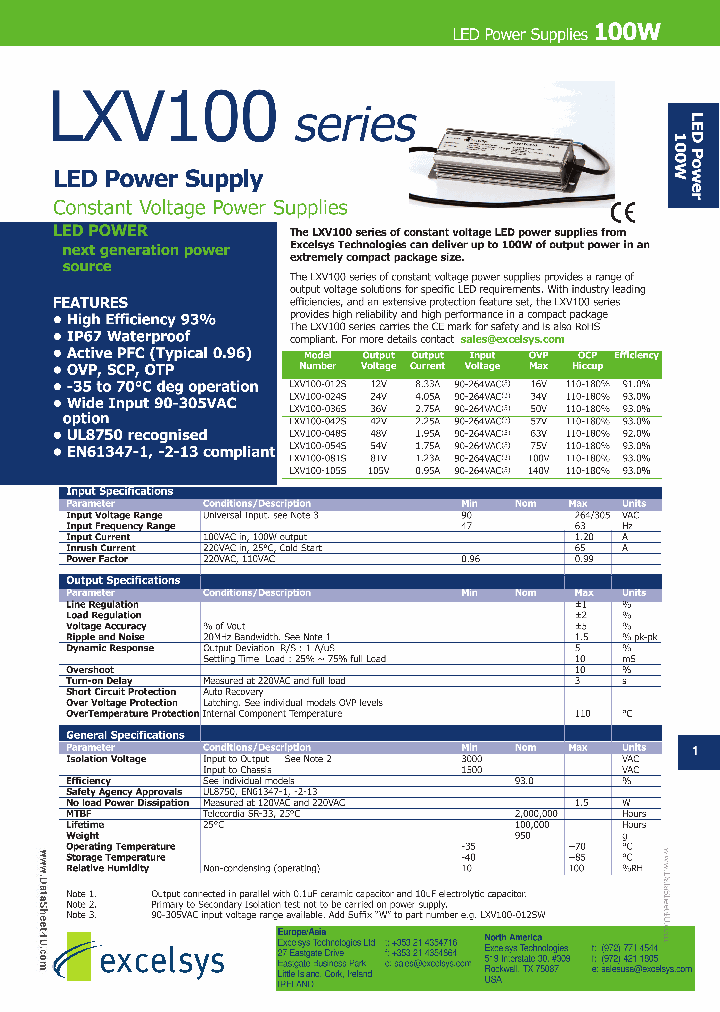 LXV100_4852847.PDF Datasheet