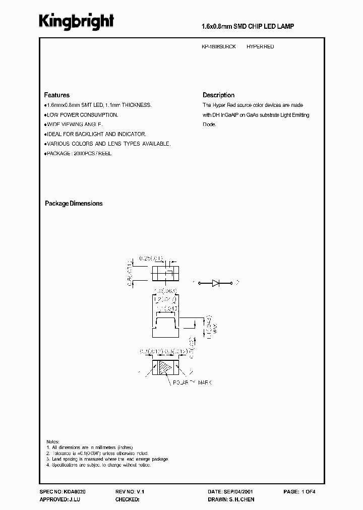 KP-1608SURCK_4857046.PDF Datasheet