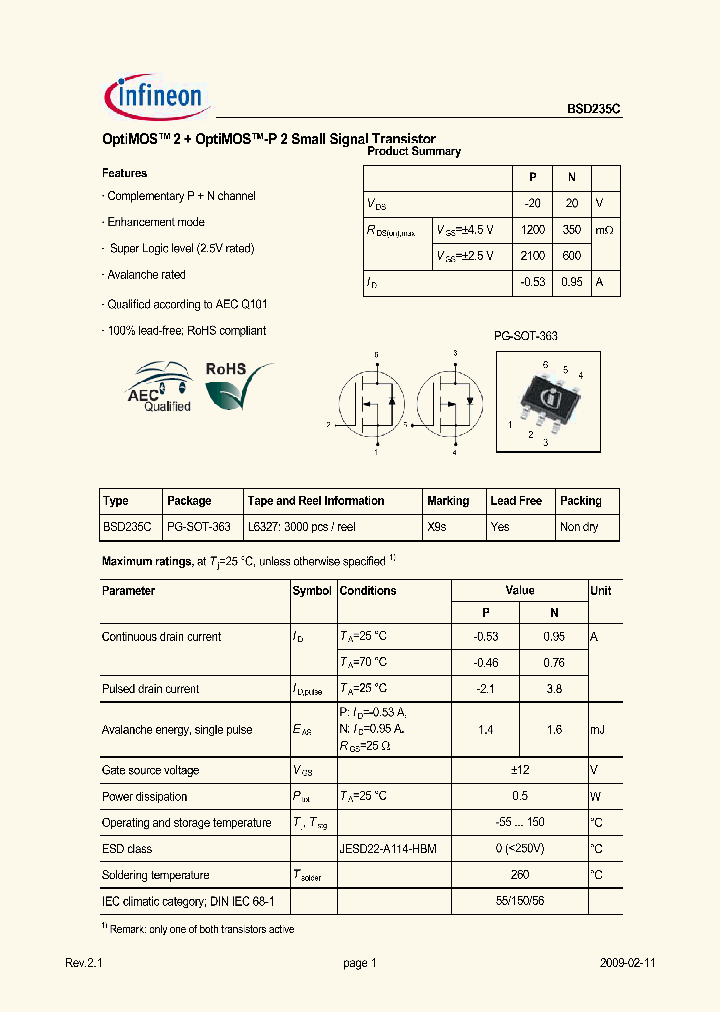 BSD235C_4857900.PDF Datasheet