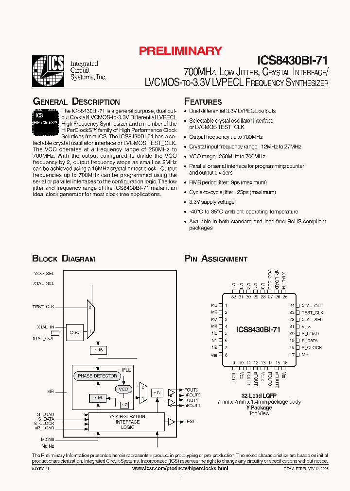 ICS8430BI-71L_4858572.PDF Datasheet