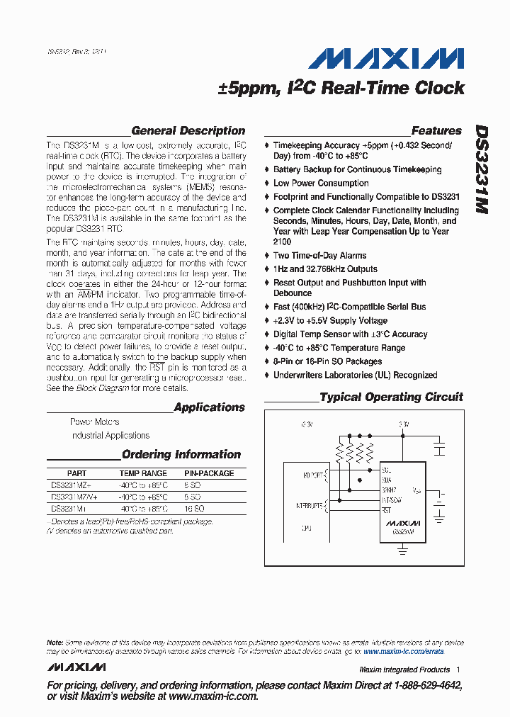 DS3231M1112_4859109.PDF Datasheet