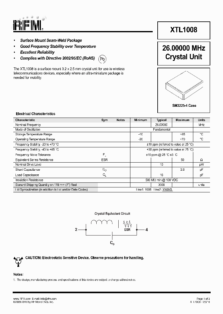 XTL1008_4860332.PDF Datasheet