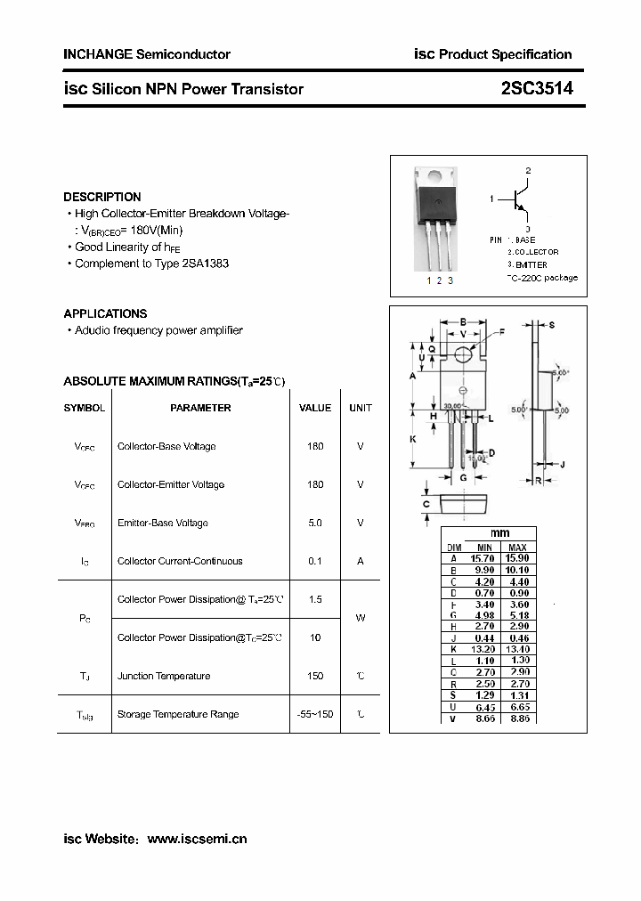 2SC3514_4862087.PDF Datasheet